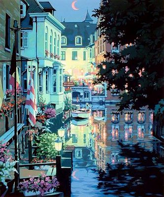 笹倉鉄平、ブルージュの船着き場