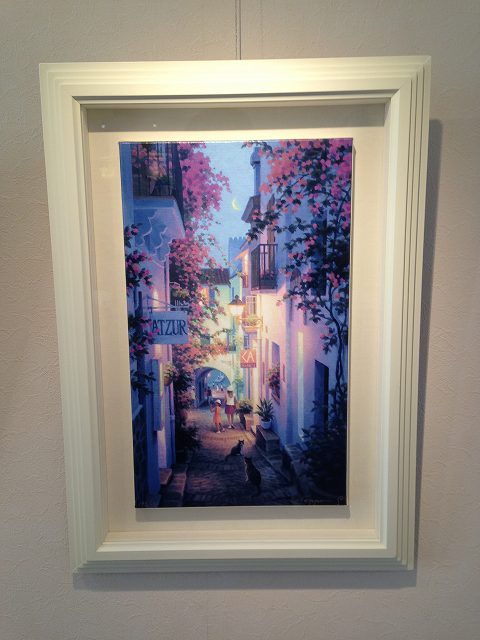 笹倉鉄平ブーゲンビリアの小路